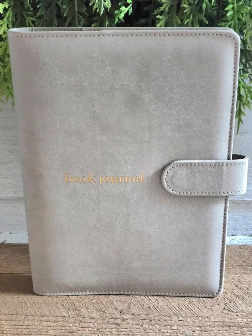 New Probably Smut Gray Book Journal Binder